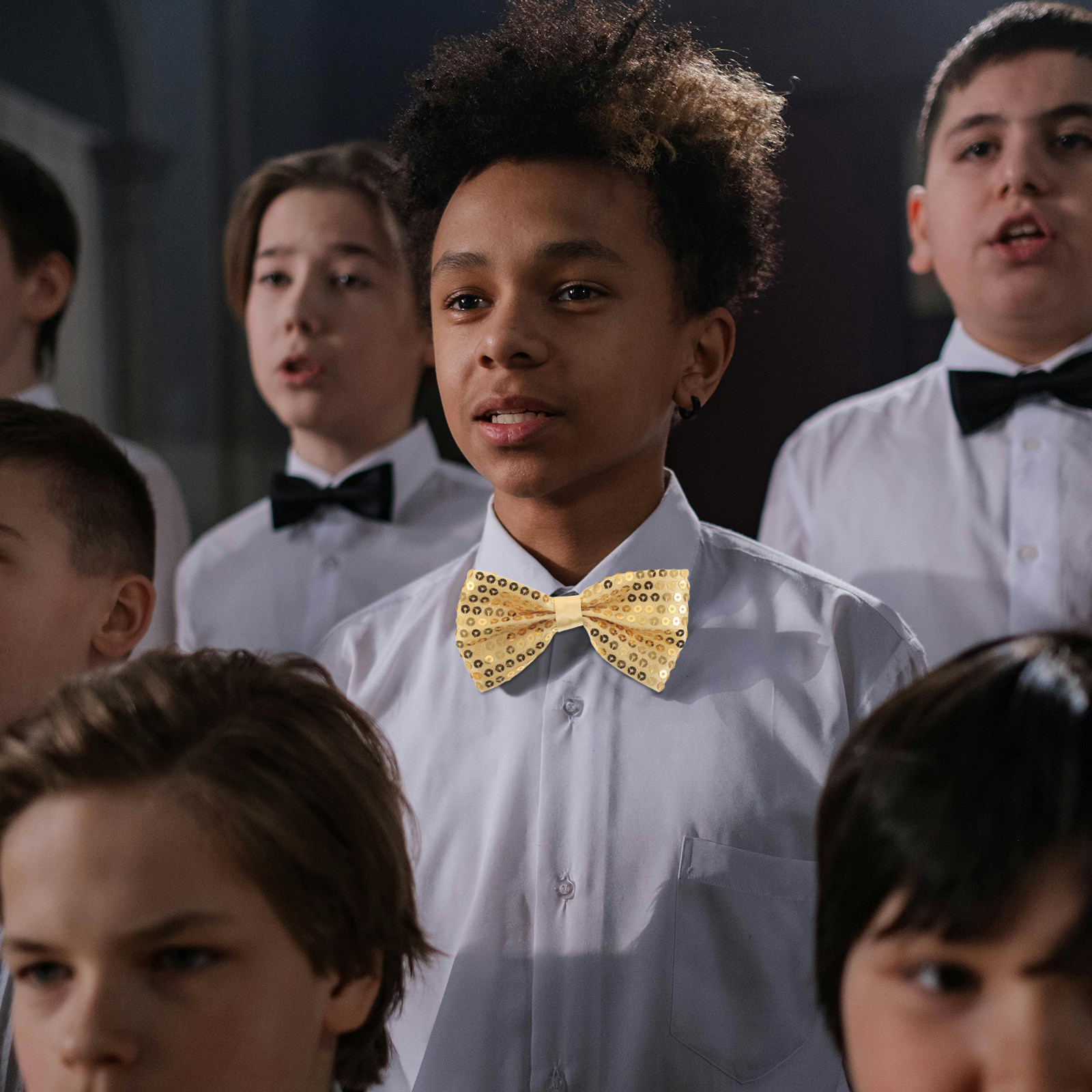 5 pcs Adjustable Kids Bow Tie  - Bow Tie Pre Tied ulasan dan harga