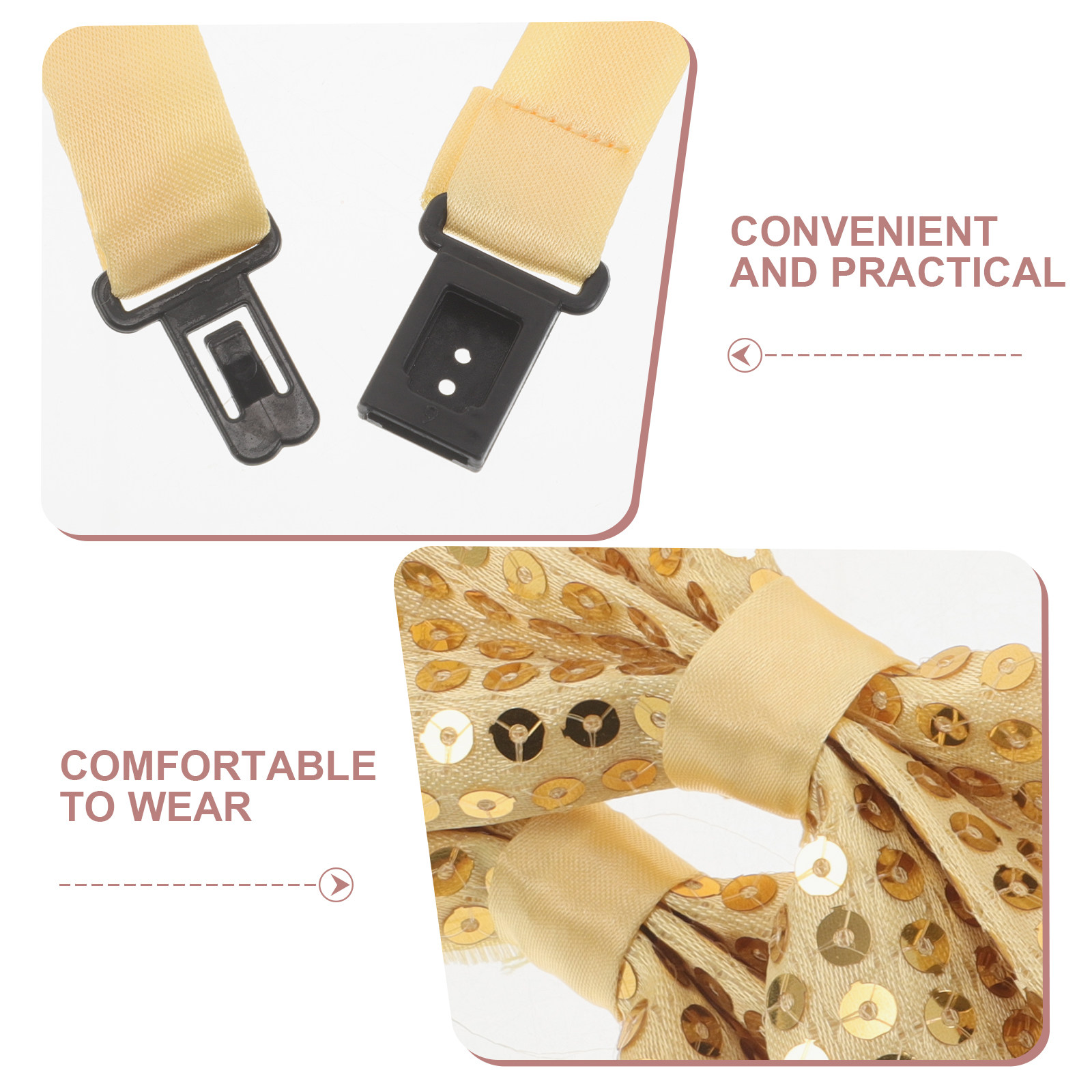 5 pcs Adjustable Kids Bow Tie  - Bow Tie Pre Tied ulasan dan harga