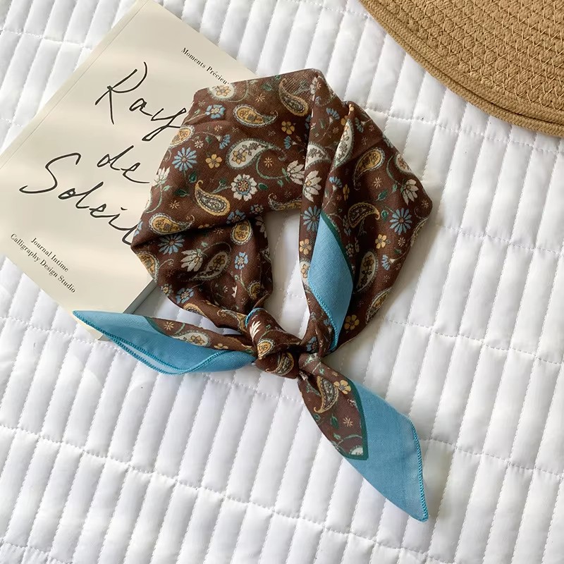 Cotton Feeling Kerchief Scarf  - Bandana Cotton ulasan dan harga