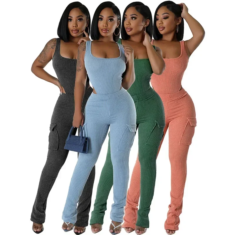Knitted Ribbed Two Piece Set f - Pocket Square Set ulasan dan harga